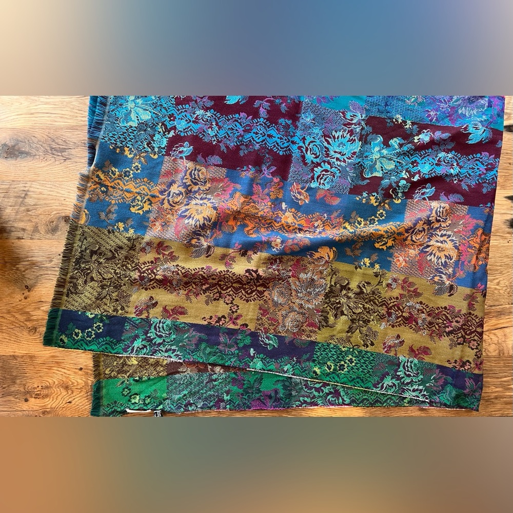 Kenzo Wool Scarf Multicolor